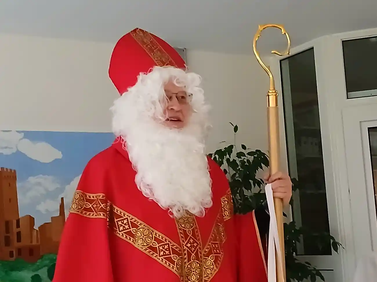 Nikolaus schaute im Haus Bachtal Burgbrohl vorbei Nikolaus schaute im Haus Bachtal Burgbrohl vorbei