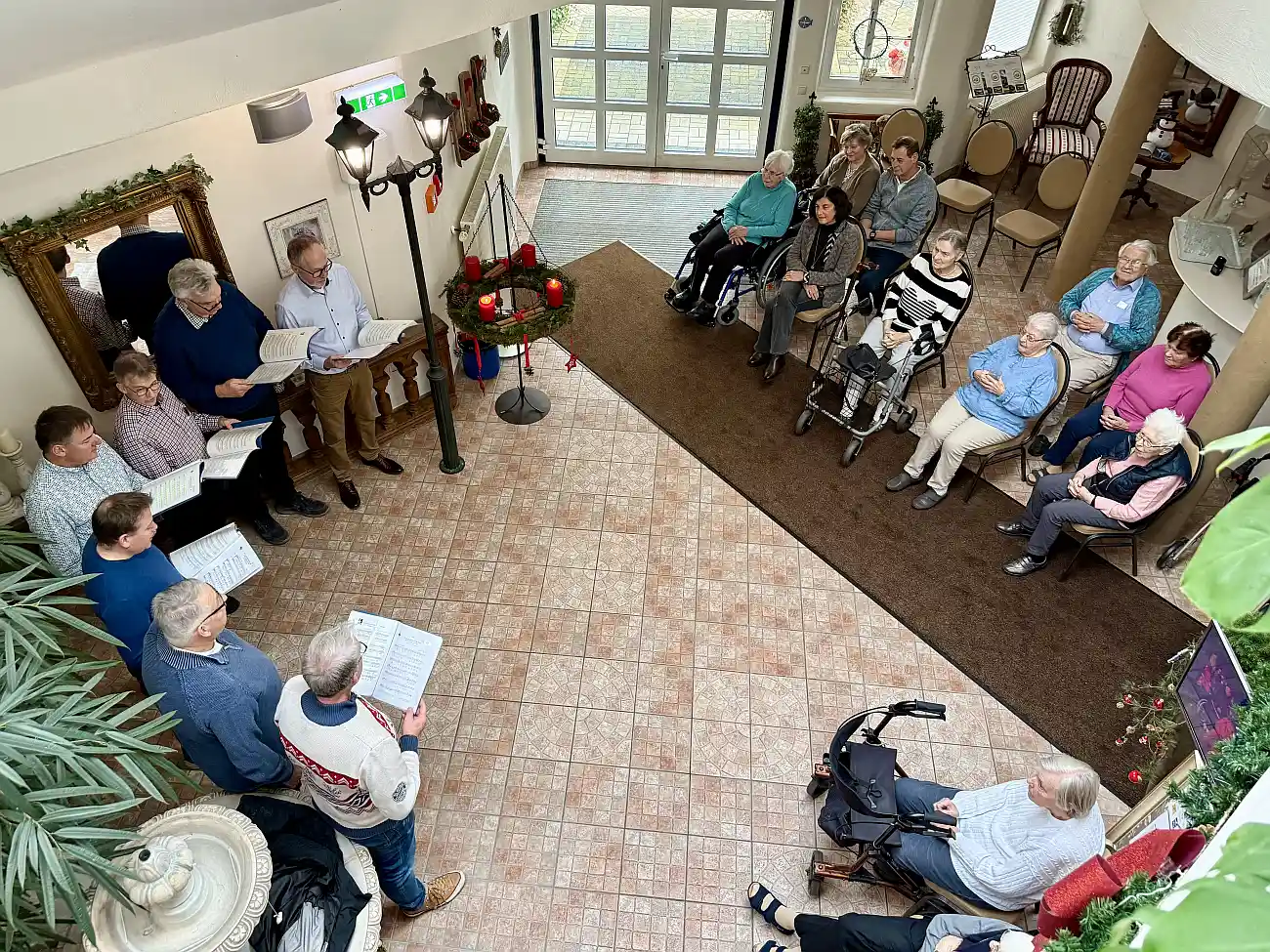 Nikolaus-Chor Brenk war zu Gast in der Villa Romantica Nikolaus-Chor Brenk war zu Gast in der Villa Romantica