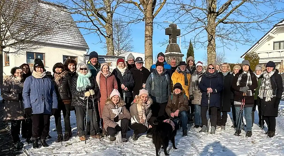 Winterwanderung nach Rodder: Gymnastik-Riege Dedenbach startet aktiv ins neue Jahr