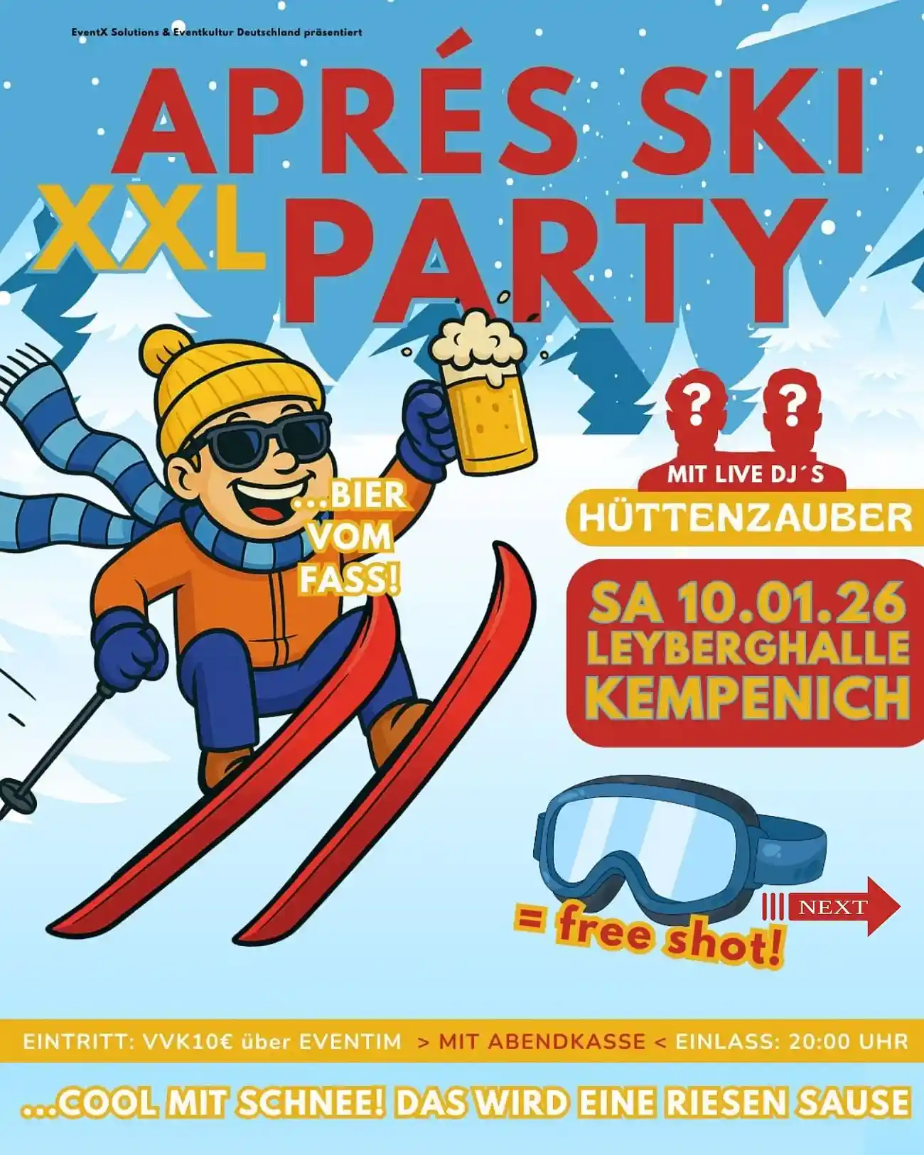 XXL Après-Ski-Party: Kempenich feiert wieder Hüttenstimmung