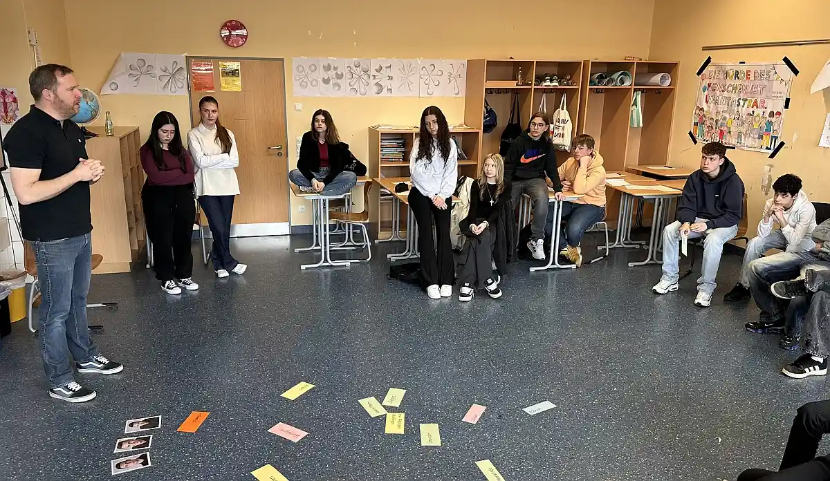 Bewerbertraining:  Externe Experten machen Neuntklässler „fit für den Job“